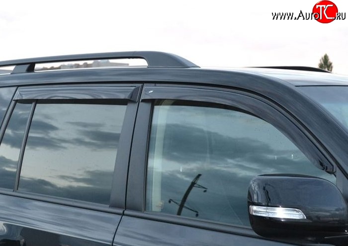 999 р. Комплект дефлекторов окон (ветровиков) 4 шт. Russtal Lexus LX570 J200 дорестайлинг (2007-2012)  с доставкой в г. Керчь