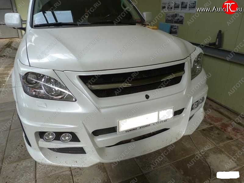 10 599 р. Решетка радиатора JAOS Lexus LX570 J200 дорестайлинг (2007-2012) (Неокрашенная)  с доставкой в г. Керчь