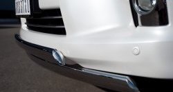 17 999 р. Защита переднего бампера (2 трубыØ75х42 мм, нержавейка) Russtal Lexus LX570 J200 дорестайлинг (2007-2012)  с доставкой в г. Керчь. Увеличить фотографию 3