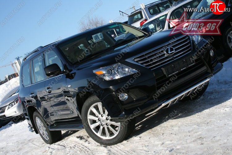 30 149 р. Защита переднего бампера Sport Package Souz-96 (d60) Lexus LX570 J200 дорестайлинг (2007-2012)  с доставкой в г. Керчь