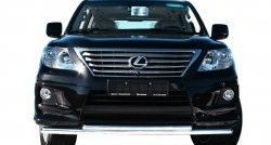 30 149 р. Двойная защита переднего бампера d 60х42 Sport Package Souz-96 Lexus LX570 J200 дорестайлинг (2007-2012)  с доставкой в г. Керчь. Увеличить фотографию 2