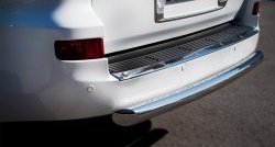 16 749 р. Защита заднего бампера (Ø76 мм, нержавейка) SLITKOFF Lexus LX570 J200 дорестайлинг (2007-2012)  с доставкой в г. Керчь. Увеличить фотографию 3