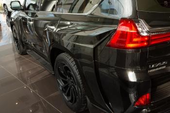 115 999 р. Комплект расширения арок и кузова HEMMES (+35 мм) Lexus LX570 J200 2-ой рестайлинг (2015-2022) (неокрашенный)  с доставкой в г. Керчь. Увеличить фотографию 7
