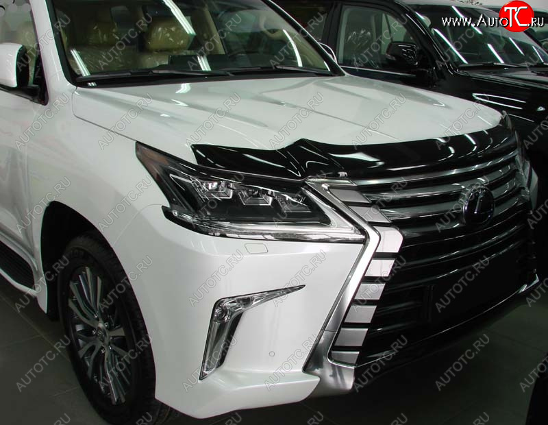 3 689 р. Дефлектор капота SIM Lexus LX570 J200 2-ой рестайлинг (2015-2022) с доставкой в г. Керчь Увеличить фотографию 1 3 689 р. Дефлектор капота SIM Lexus LX570 J200 2-ой рестайлинг (2015-2022) с доставкой в г. Керчь