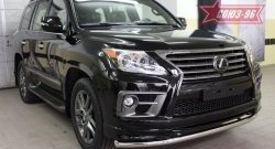 Защита переднего бампера одинарная Souz-96 (d60) Lexus LX570 J200 1-ый рестайлинг (2012-2015)
