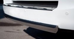 13 999 р. Защита заднего бампера (Ø75x42 мм, нержавейка) Russtal Lexus LX570 J200 1-ый рестайлинг (2012-2015)  с доставкой в г. Керчь. Увеличить фотографию 2