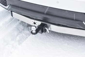 20 199 р. Фаркоп Petroil Tuning (съемный квадрат, с нержавеющей пластиной, под 1 выхлопную трубу) Lexus NX200 Z10 дорестайлинг (2014-2017)  с доставкой в г. Керчь. Увеличить фотографию 2