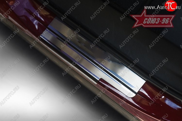 2 519 р. Накладки на внутренние пороги Souz-96 Lexus NX200T Z10 (2014-2017)  с доставкой в г. Керчь