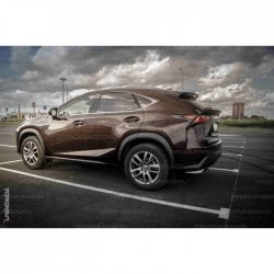 5 199 р. Лип спойлер TopKontur Design Lexus NX200 Z10 дорестайлинг (2014-2017) (Неокрашенный)  с доставкой в г. Керчь. Увеличить фотографию 3