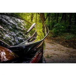 5 199 р. Лип спойлер TopKontur Design Lexus NX200 Z10 дорестайлинг (2014-2017) (Неокрашенный)  с доставкой в г. Керчь. Увеличить фотографию 4