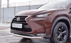 15 999 р. Защита переднего бампера (Ø63 мм, нержавейка) SLITKOFF Lexus NX200 Z10 дорестайлинг (2014-2017)  с доставкой в г. Керчь. Увеличить фотографию 4