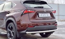 16 249 р. Защита заднего бампера (Ø63 мм, нержавейка) SLITKOFF  Lexus NX200  Z10 (2014-2017) дорестайлинг  с доставкой в г. Керчь. Увеличить фотографию 4