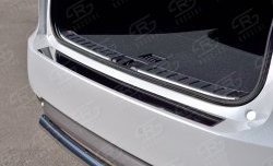 2 299 р. Накладка защитная на верхнюю часть заднего бампера Russtal Lexus RX 200T AL20 дорестайлинг (2015-2017)  с доставкой в г. Керчь. Увеличить фотографию 2