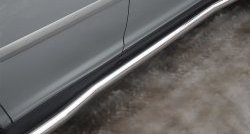 19 999 р. Защита порогов из круглой трубы диаметром 63 мм SLITKOFF Lexus RX350 XU30 дорестайлинг (2003-2006)  с доставкой в г. Керчь. Увеличить фотографию 3