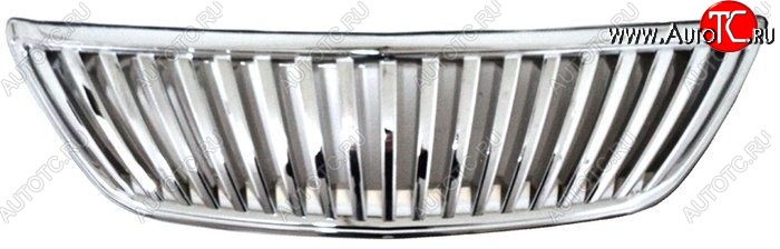 9 749 р. Решётка радиатора SAT (вертикальные полосы, хром) Toyota Harrier XU30 (2003-2013)  с доставкой в г. Керчь