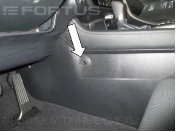 11 749 р. Замок КПП FORTUS (AT+) Lexus RX 200T AL20 дорестайлинг (2015-2017)  с доставкой в г. Керчь. Увеличить фотографию 2