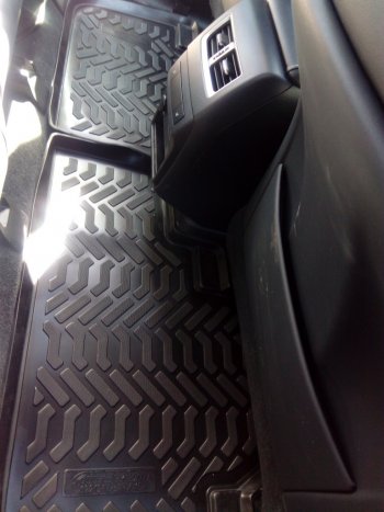 2 389 р. Комплект ковриков в салон Aileron 3D (с подпятником) Lexus RX350 AL20 дорестайлинг (2015-2019)  с доставкой в г. Керчь. Увеличить фотографию 2