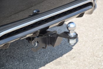 16 619 р. Фаркоп Petroil Tuning (съемный квадрат, кроме версии Long) Lexus RX450 AL20 дорестайлинг (2015-2019)  с доставкой в г. Керчь. Увеличить фотографию 2