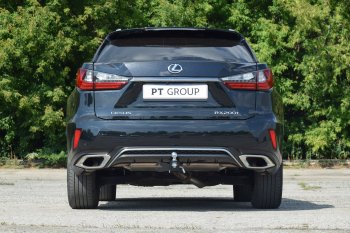 16 619 р. Фаркоп Petroil Tuning (съемный квадрат, кроме версии Long) Lexus RX450 AL20 дорестайлинг (2015-2019)  с доставкой в г. Керчь. Увеличить фотографию 5