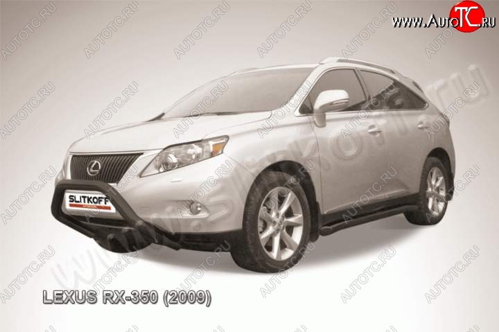 25 999 р. Кенгурятник d76 низкий мини  Lexus RX350  AL10 (2008-2012) дорестайлинг (Цвет: серебристый)  с доставкой в г. Керчь
