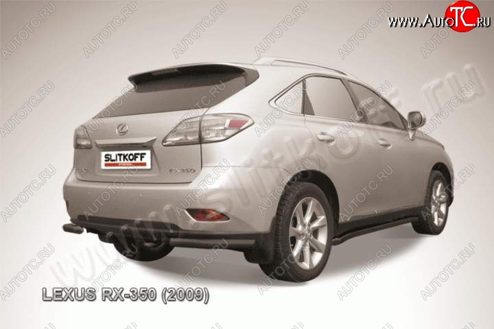 8 849 р. Уголки d57 Lexus RX350 AL10 дорестайлинг (2008-2012) (Цвет: серебристый)  с доставкой в г. Керчь