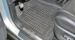 9 499 р. Коврики в салон Element 4 шт. (полиуретан) Lexus RX350 AL10 дорестайлинг (2008-2012) (Серые)  с доставкой в г. Керчь. Увеличить фотографию 2