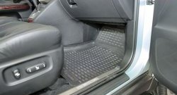 9 499 р. Коврики в салон Element 4 шт. (полиуретан) Lexus RX350 AL10 дорестайлинг (2008-2012) (Серые)  с доставкой в г. Керчь. Увеличить фотографию 3