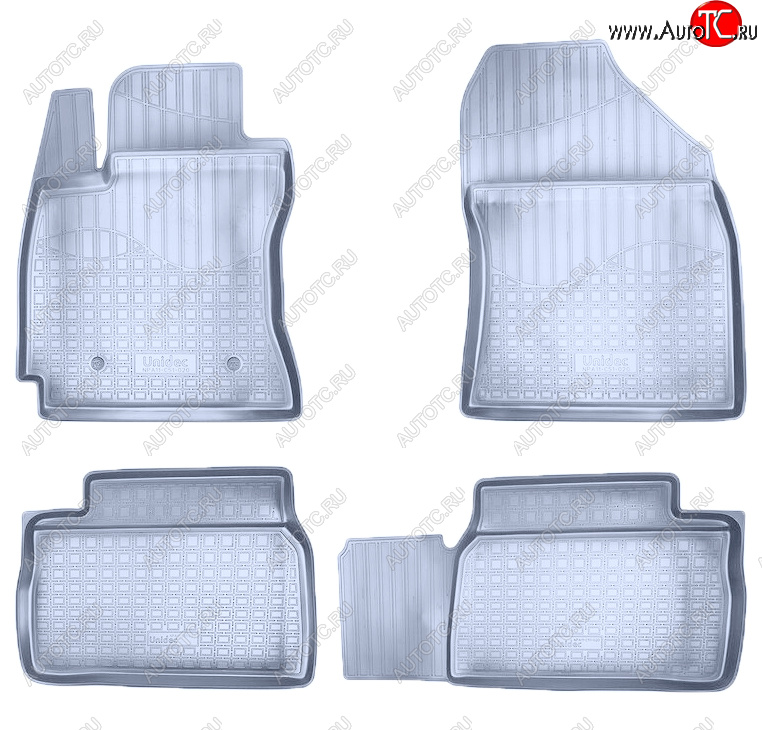 2 999 р. Коврики салона Norplast Unidec  Lifan 720 - Cebrium (Цвет: серый)  с доставкой в г. Керчь