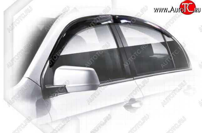 2 079 р. Дефлектора окон CA-Plastiс  Lifan Cebrium (2013-2025) (Classic полупрозрачный, Без хром.молдинга)  с доставкой в г. Керчь