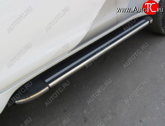 12 149 р. Порожки для ног Arbori Luxe Black Lifan X60 2-ой рестайлинг (2016-2025)  с доставкой в г. Керчь