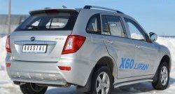 14 249 р. Одинарная защита заднего бампера из трубы диаметром 63 мм SLITKOFF Lifan X60 1-ый рестайлинг (2015-2016)  с доставкой в г. Керчь. Увеличить фотографию 4