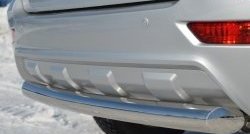 15 699 р. Одинарная защита заднего бампера из трубы диаметром 76 мм SLITKOFF Lifan X60 2-ой рестайлинг (2016-2025)  с доставкой в г. Керчь. Увеличить фотографию 3
