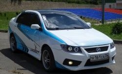 4 999 р. Передний бампер Sport Lifan Solano  дорестайлинг (2010-2015) (Неокрашенный)  с доставкой в г. Керчь. Увеличить фотографию 10