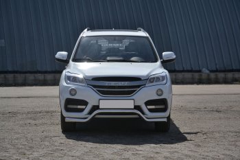 15 599 р. Защита переднего бампера Petroil Tuning (d63, волна)  Lifan X60 (2016-2025) 2-ой рестайлинг (Нержавеющая полированная сталь)  с доставкой в г. Керчь. Увеличить фотографию 3