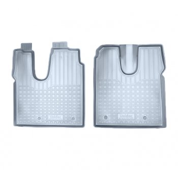 Коврики салона Norplast Unidec MAN TGS (2011-2025) (Цвет: серый)