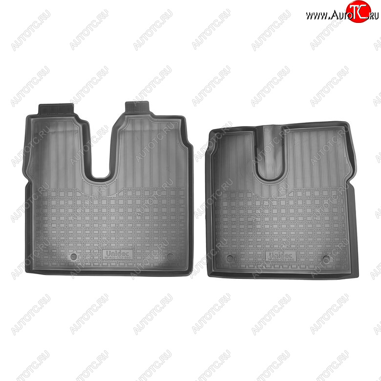 2 139 р. Коврики салонные Norplast Unidec MAN TGX (2007-2025) (Цвет: черный)  с доставкой в г. Керчь