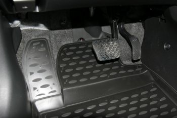 3 699 р. Коврики в салон (чёрные) Element Mazda Demio 3 DE дорестайлинг (2007-2011)  с доставкой в г. Керчь. Увеличить фотографию 2