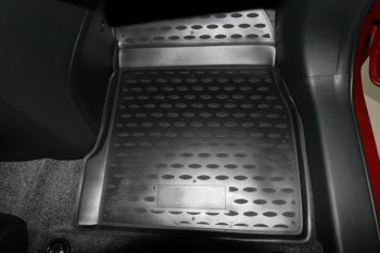 3 699 р. Коврики в салон (чёрные) Element Mazda Demio 3 DE дорестайлинг (2007-2011)  с доставкой в г. Керчь. Увеличить фотографию 4