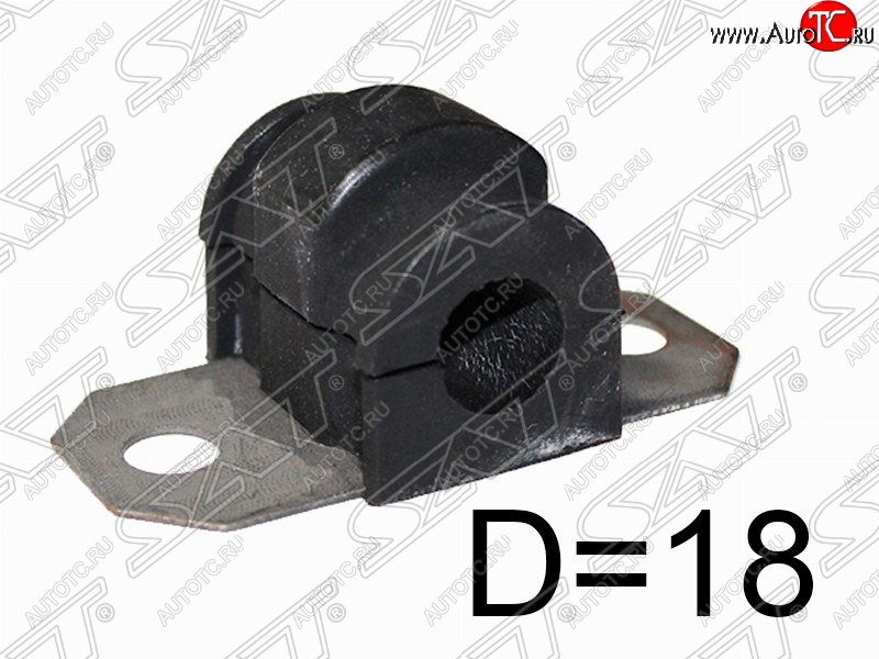 164 р. Втулка переднего стабилизатора SAT (D=18) Mazda Demio 3 DE дорестайлинг (2007-2011)  с доставкой в г. Керчь