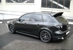 6 649 р. Накладки на колёсные арки ASC MAGNUM Mazda 3/Axela BK дорестайлинг, хэтчбэк (2003-2006) (Неокрашенные)  с доставкой в г. Керчь. Увеличить фотографию 3