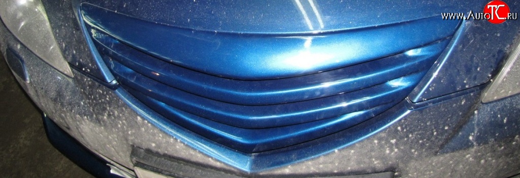 3 299 р. Решётка радиатора Extremma  Mazda 3/Axela  BK (2003-2006) дорестайлинг, хэтчбэк (Неокрашенная)  с доставкой в г. Керчь