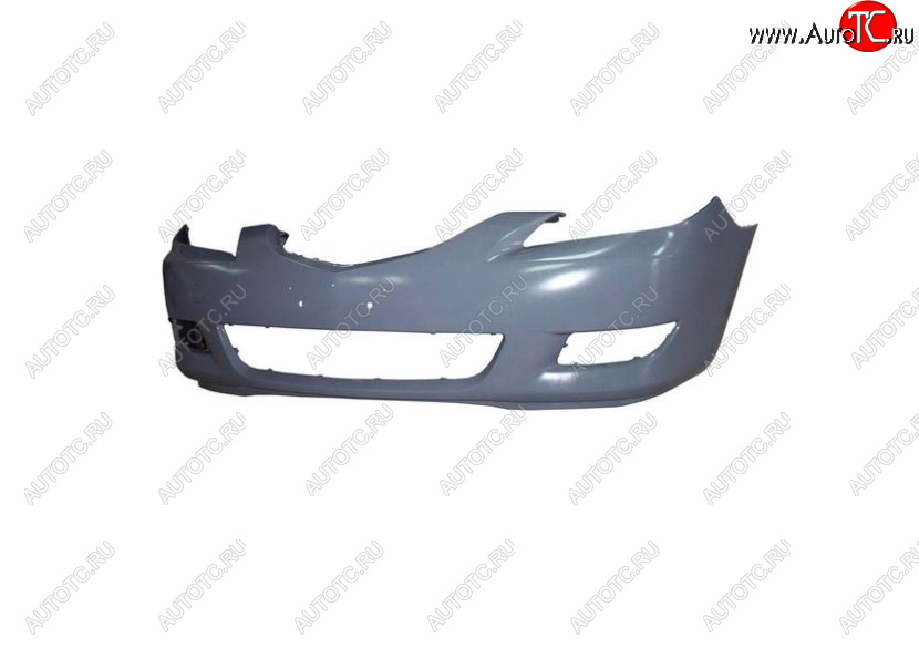 16 999 р. Передний бампер на MV-PARTS (без отверстий под омыватели) Mazda 3/Axela BK дорестайлинг, хэтчбэк (2003-2006) (Неокрашенный)  с доставкой в г. Керчь