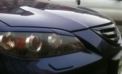 3 189 р. Решётка радиатора Корнер  Mazda 3/Axela  BK (2003-2006) дорестайлинг седан (Неокрашенная)  с доставкой в г. Керчь. Увеличить фотографию 2