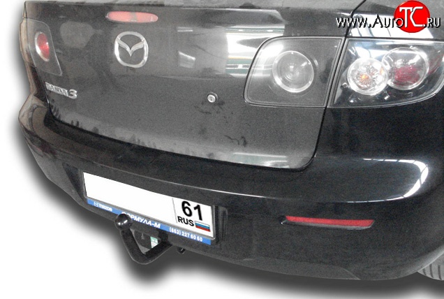 7 019 р. Фаркоп NovLine Mazda 3/Axela BK дорестайлинг седан (2003-2006)  с доставкой в г. Керчь