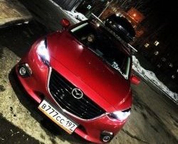 2 549 р. Рамка гос. номера Style Mazda 3/Axela BM дорестайлинг седан (2013-2016)  с доставкой в г. Керчь. Увеличить фотографию 2
