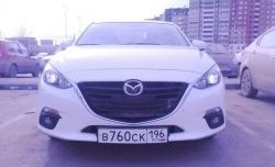 2 549 р. Рамка гос. номера Style Mazda 3/Axela BM дорестайлинг седан (2013-2016)  с доставкой в г. Керчь. Увеличить фотографию 3
