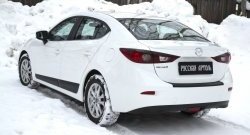 889 р. Реснички на фонари RA Mazda 3/Axela BM дорестайлинг седан (2013-2016) (Неокрашенные)  с доставкой в г. Керчь. Увеличить фотографию 7