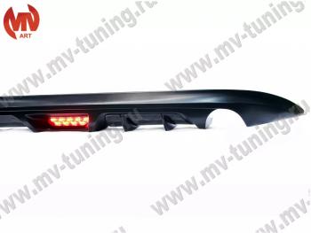 2 699 р. Стоп-сигнал в диффузор F1 Style (LED) MV-Tuning Mazda 3/Axela BM рестайлинг седан (2016-2019)  с доставкой в г. Керчь. Увеличить фотографию 4