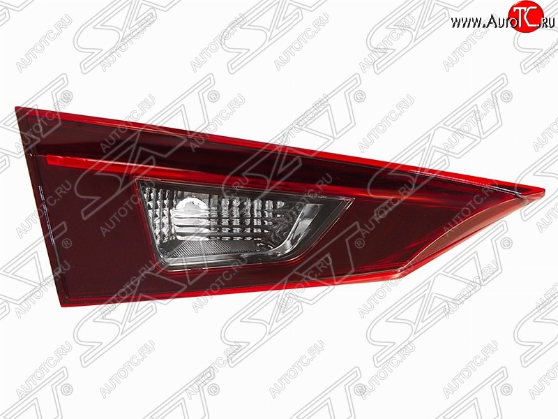 1 739 р. Левый фонарь в крышку багажника SAT  Mazda 3/Axela  BM (2013-2016) дорестайлинг седан  с доставкой в г. Керчь