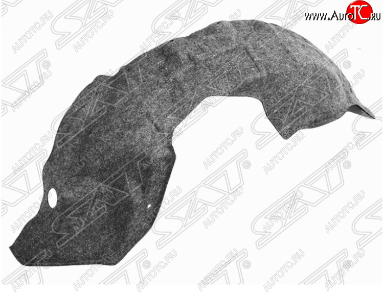 2 189 р. Левый подкрылок задний SAT  Mazda 3/Axela  BL (2009-2013) дорестайлинг седан, дорестайлинг, хэтчбэк 5 дв., рестайлинг седан  с доставкой в г. Керчь